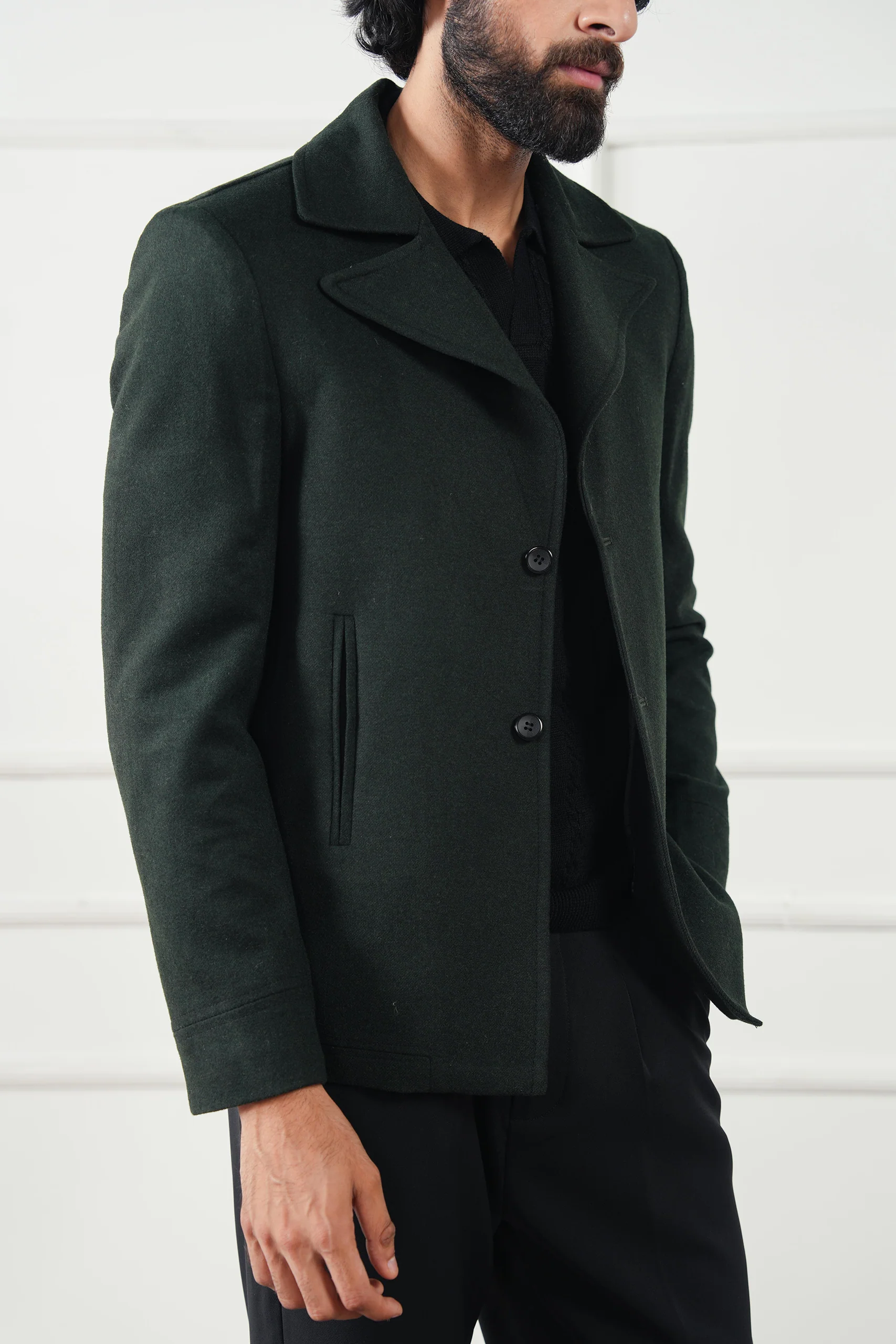 Riviera Wool Coat (MWC-08) - Image 17