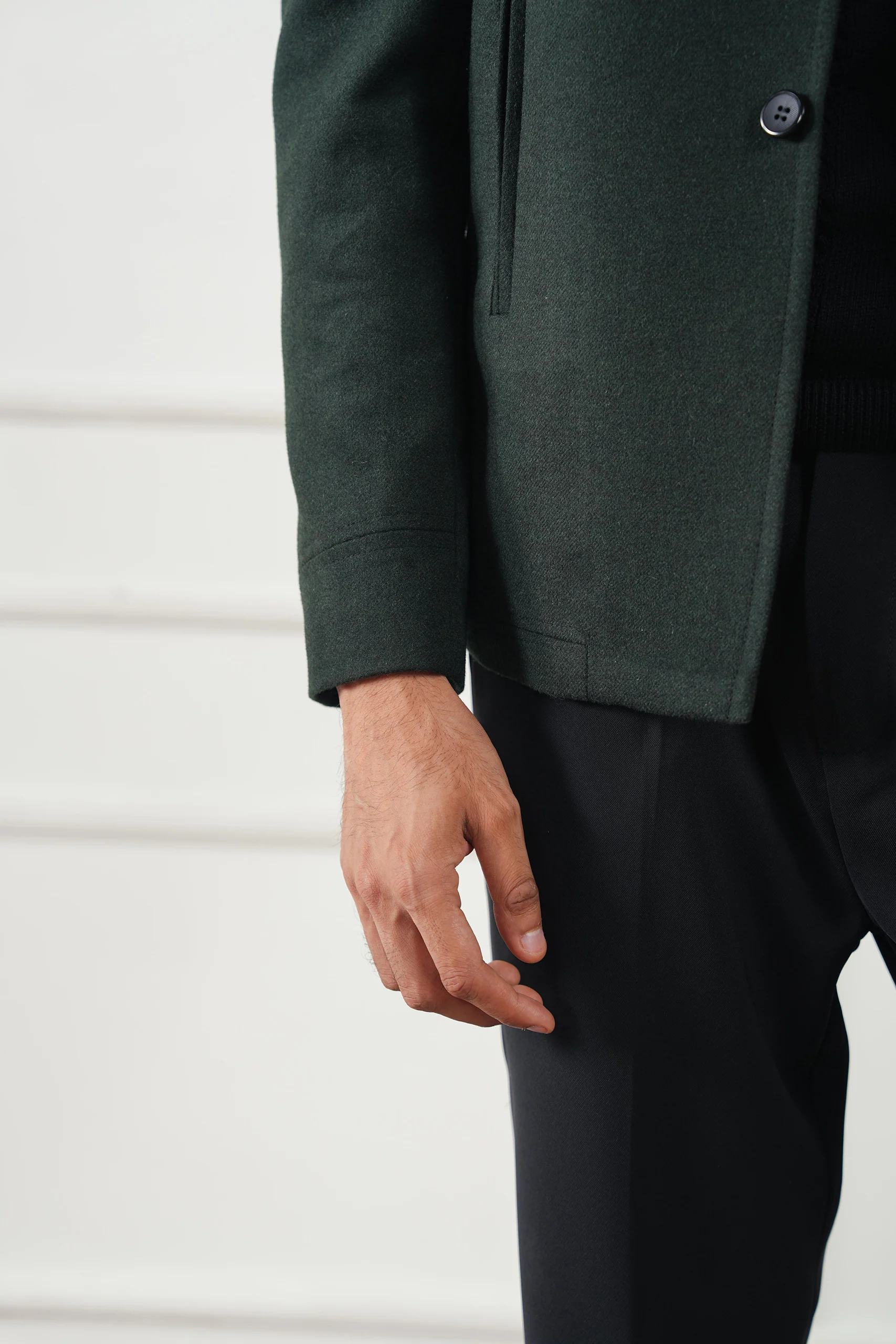 Riviera Wool Coat (MWC-08) - Image 9