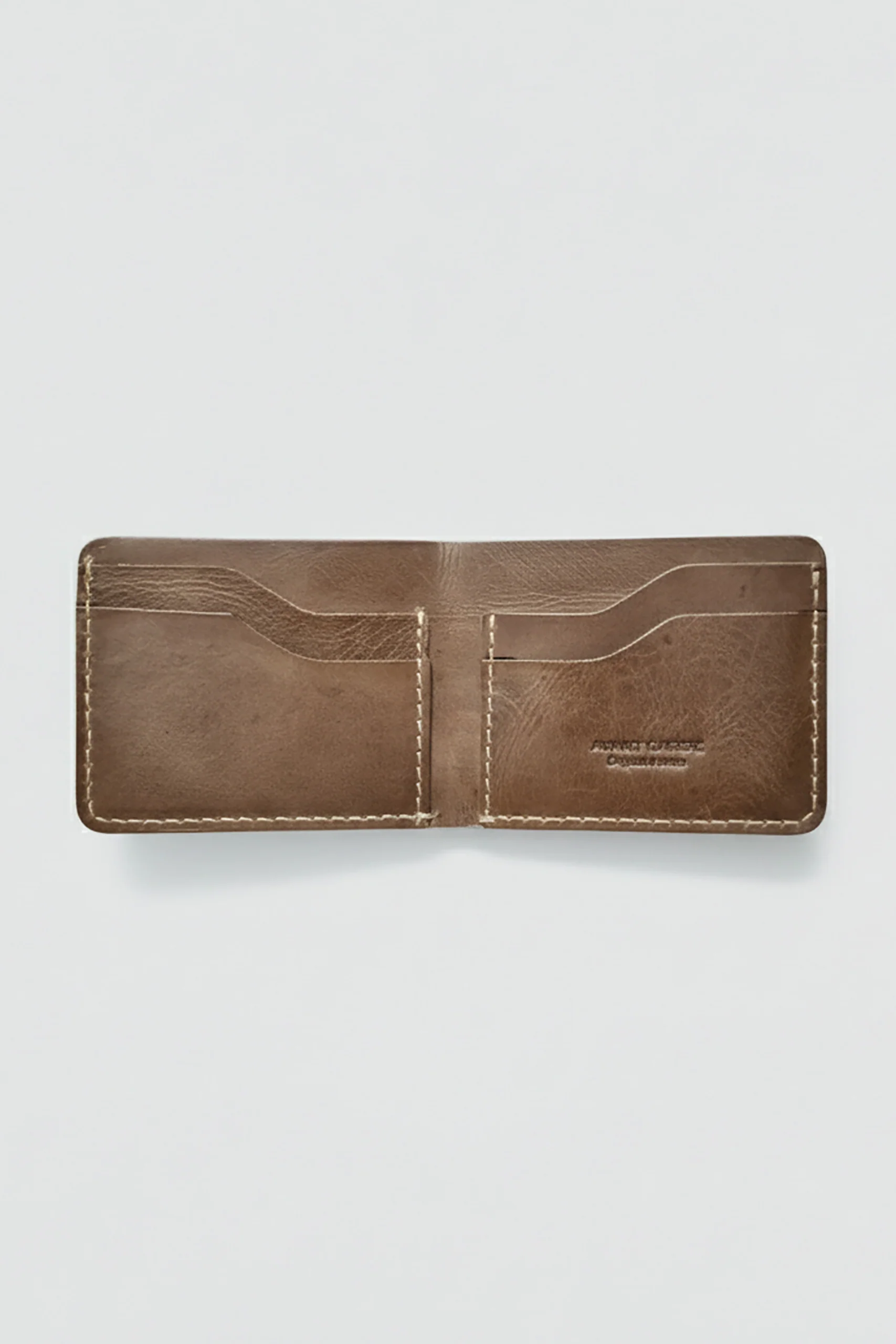 Saddle Leather Bi-Fold Wallet (LW-10) - Image 2