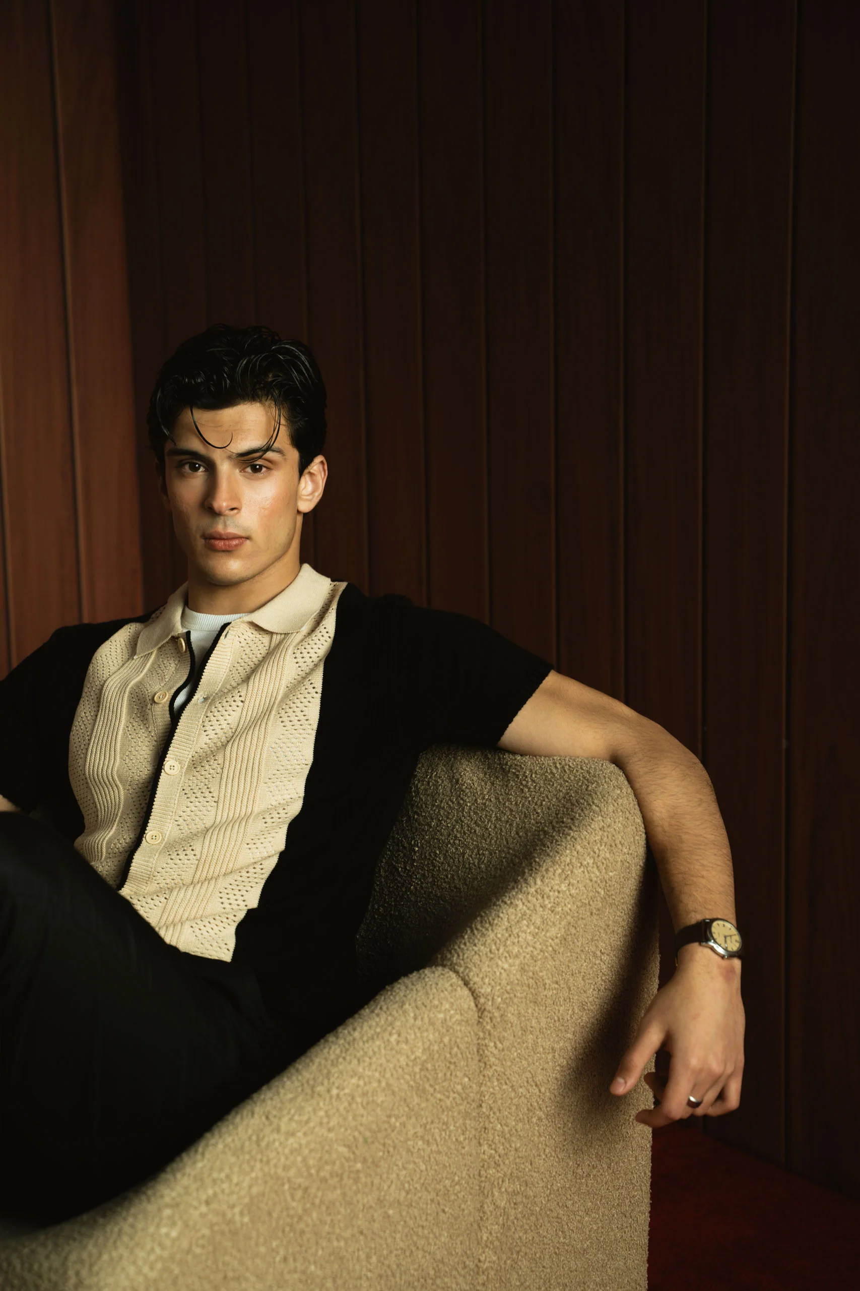 Special Edition Knitted Button Down Shirt (KBD-03) - Image 2