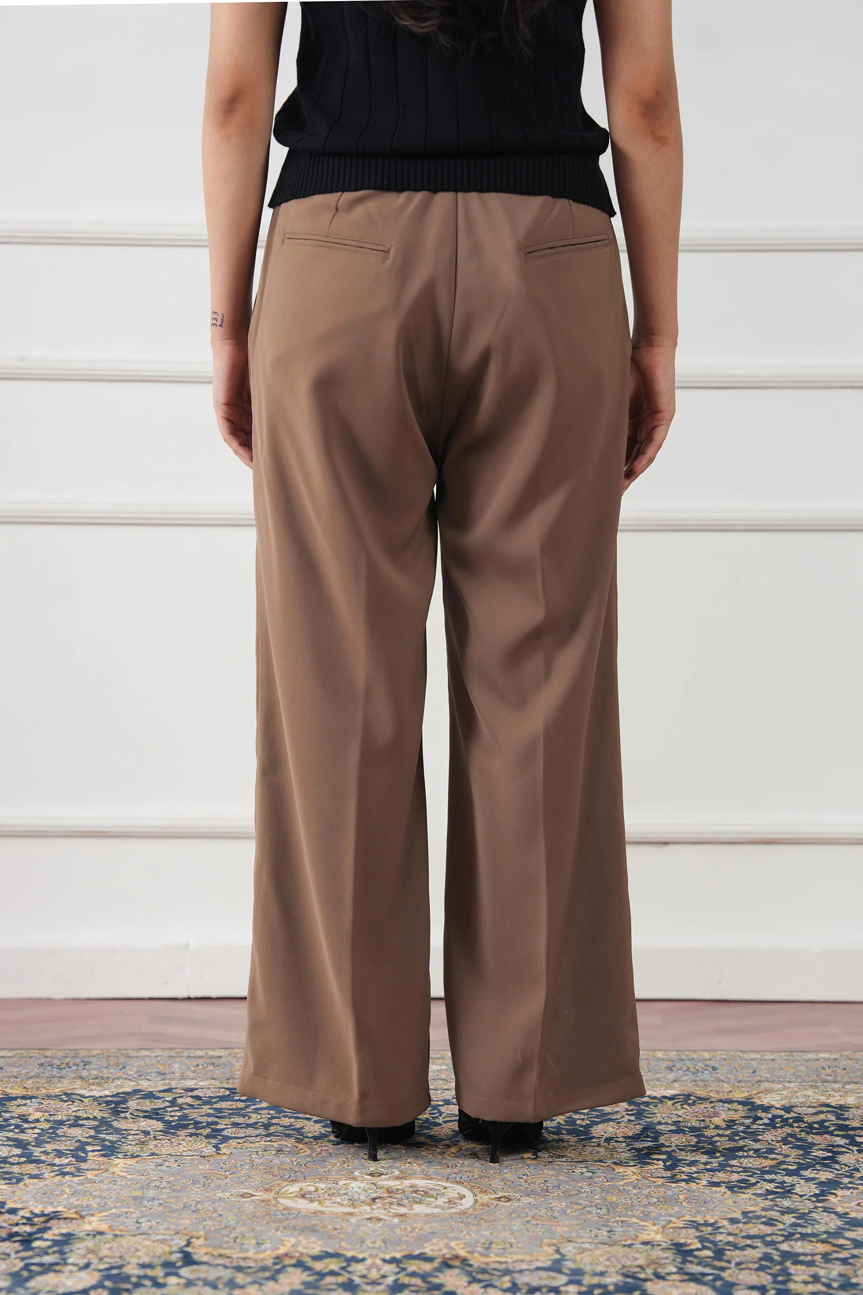 Straight Pleated Pant (WDP-02) - Image 4