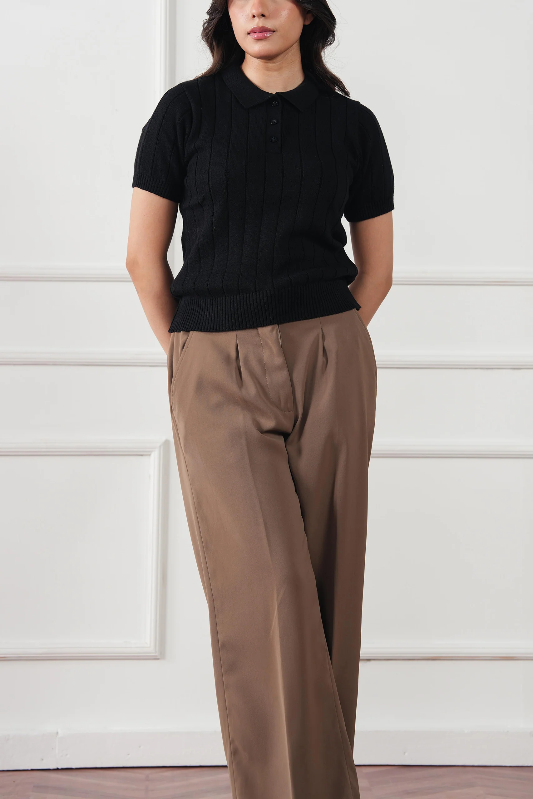 Straight Pleated Pant (WDP-02) - Image 6