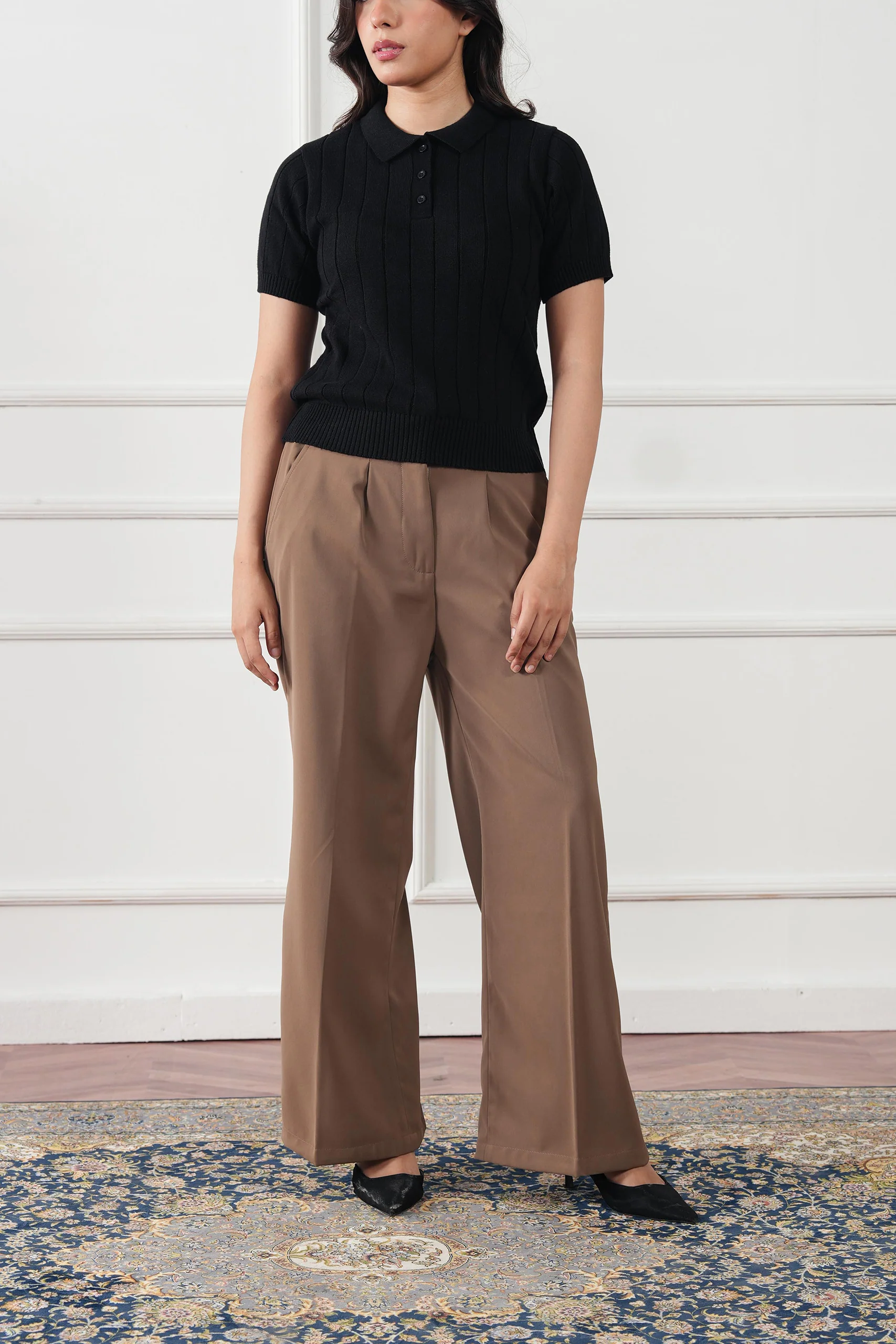 Straight Pleated Pant (WDP-02) - Image 7