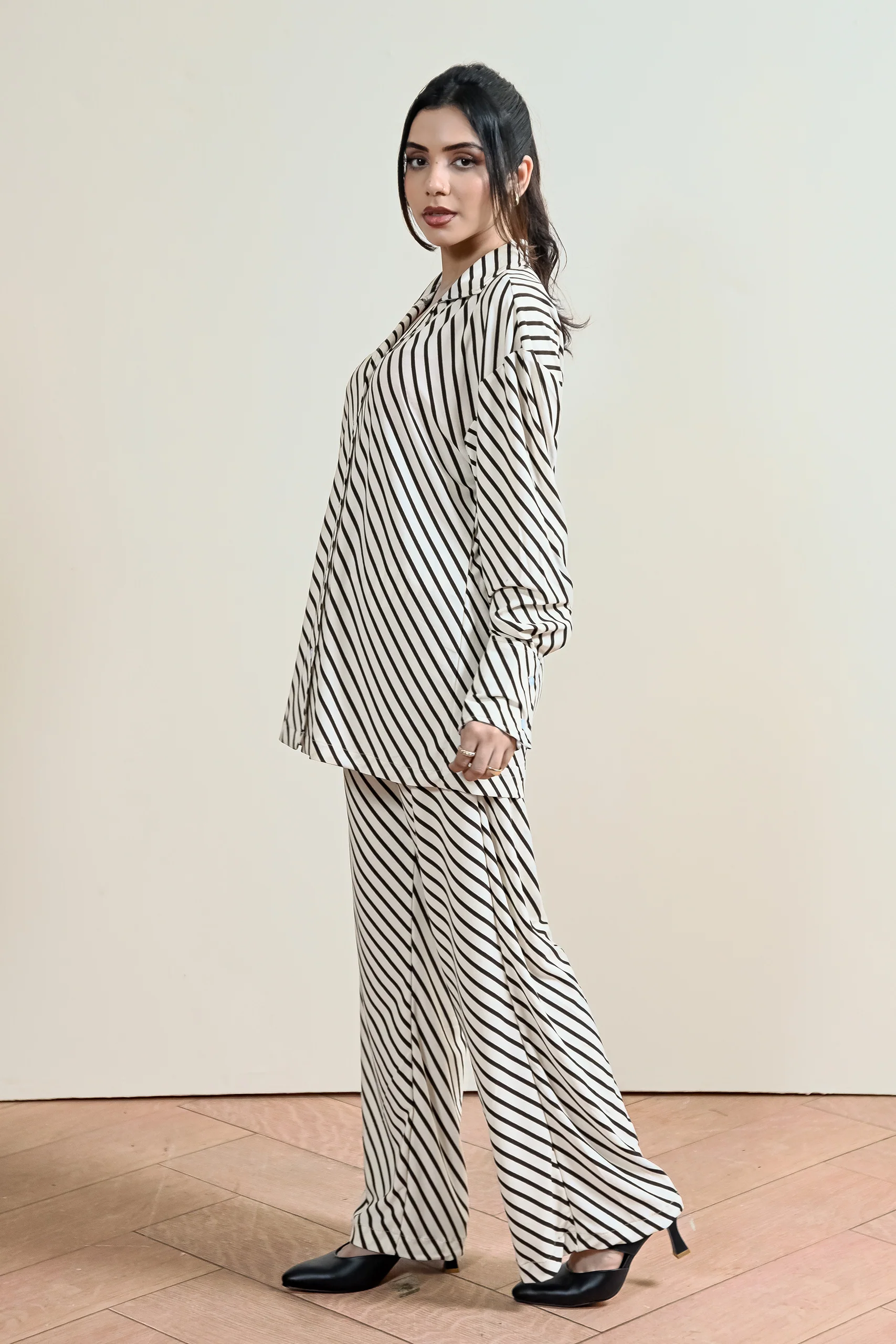 Striped Linen Shirt (WCS-09) - Image 3