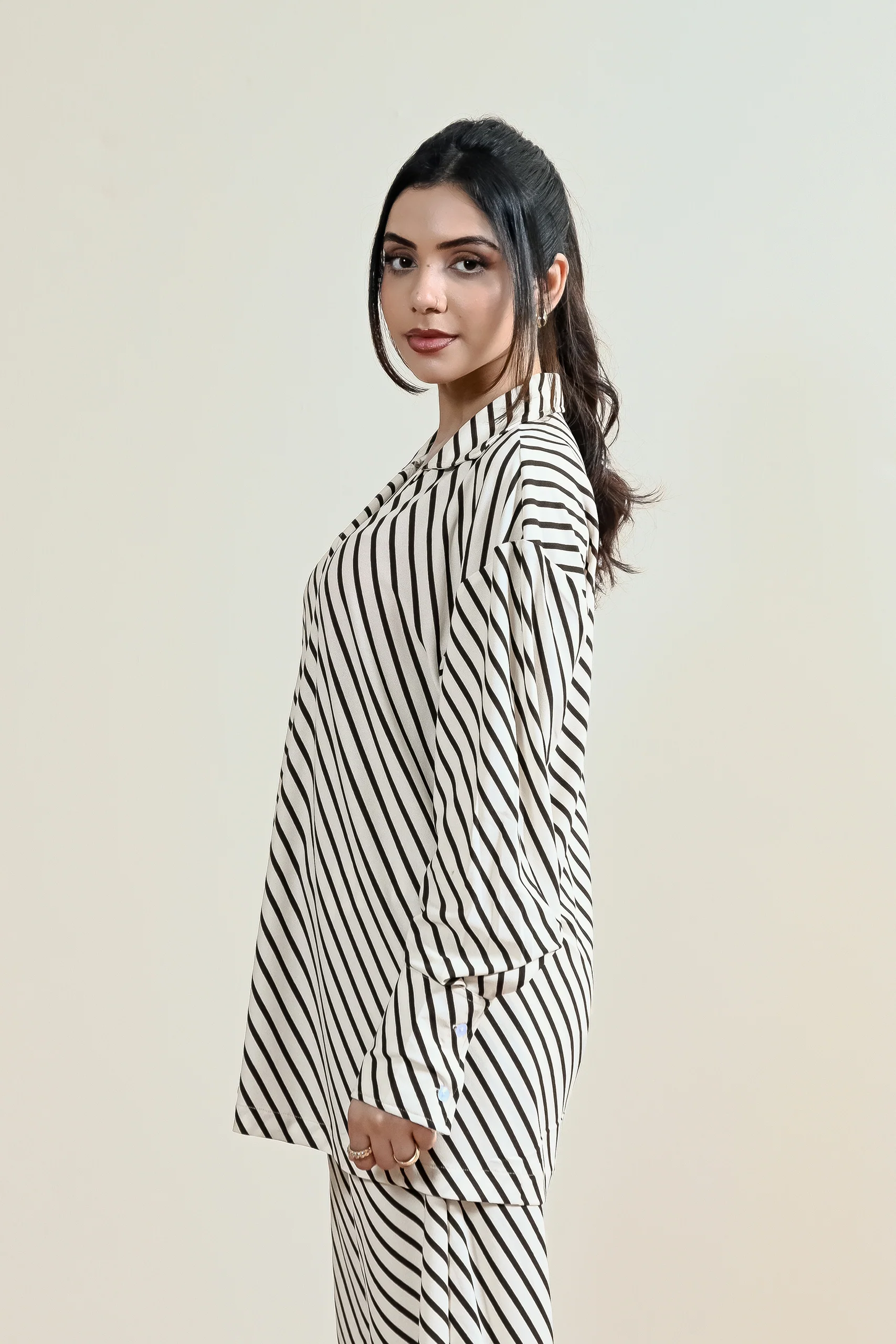Striped Linen Shirt (WCS-09) - Image 5