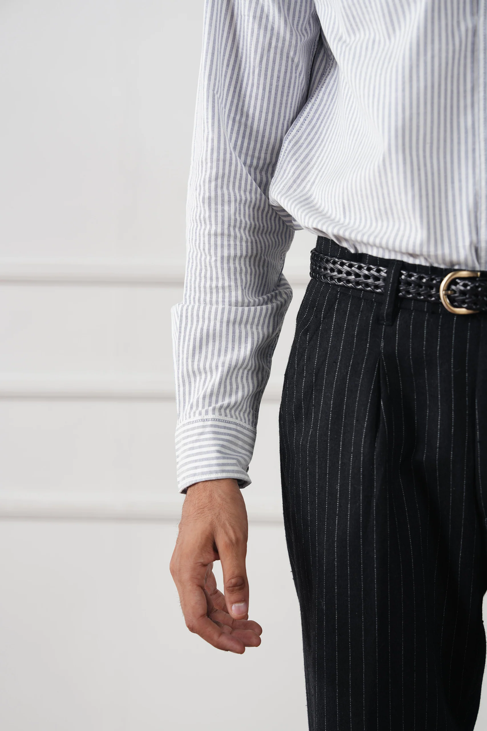 Striped Regular Fit Shirt (MCS-01) - Image 4