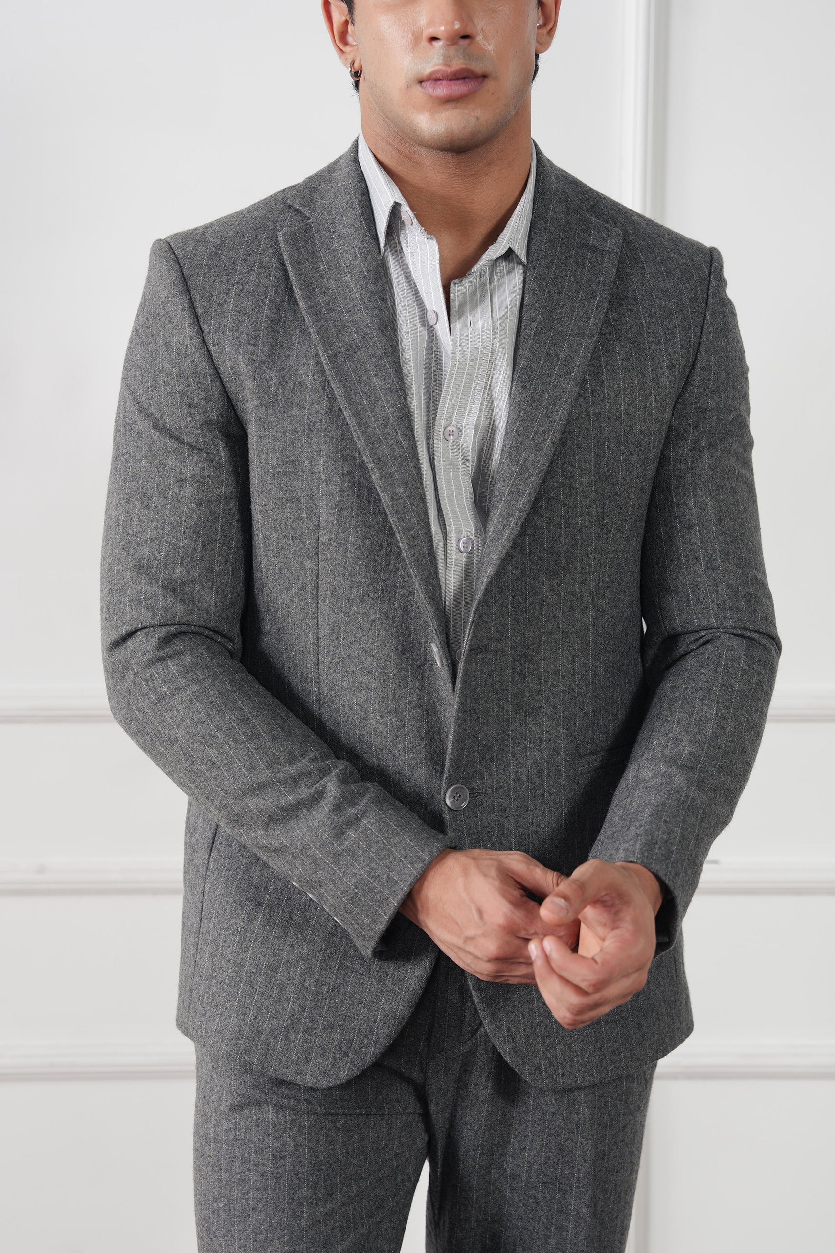 Striped Regular Fit Shirt (MCS-06) - Image 5