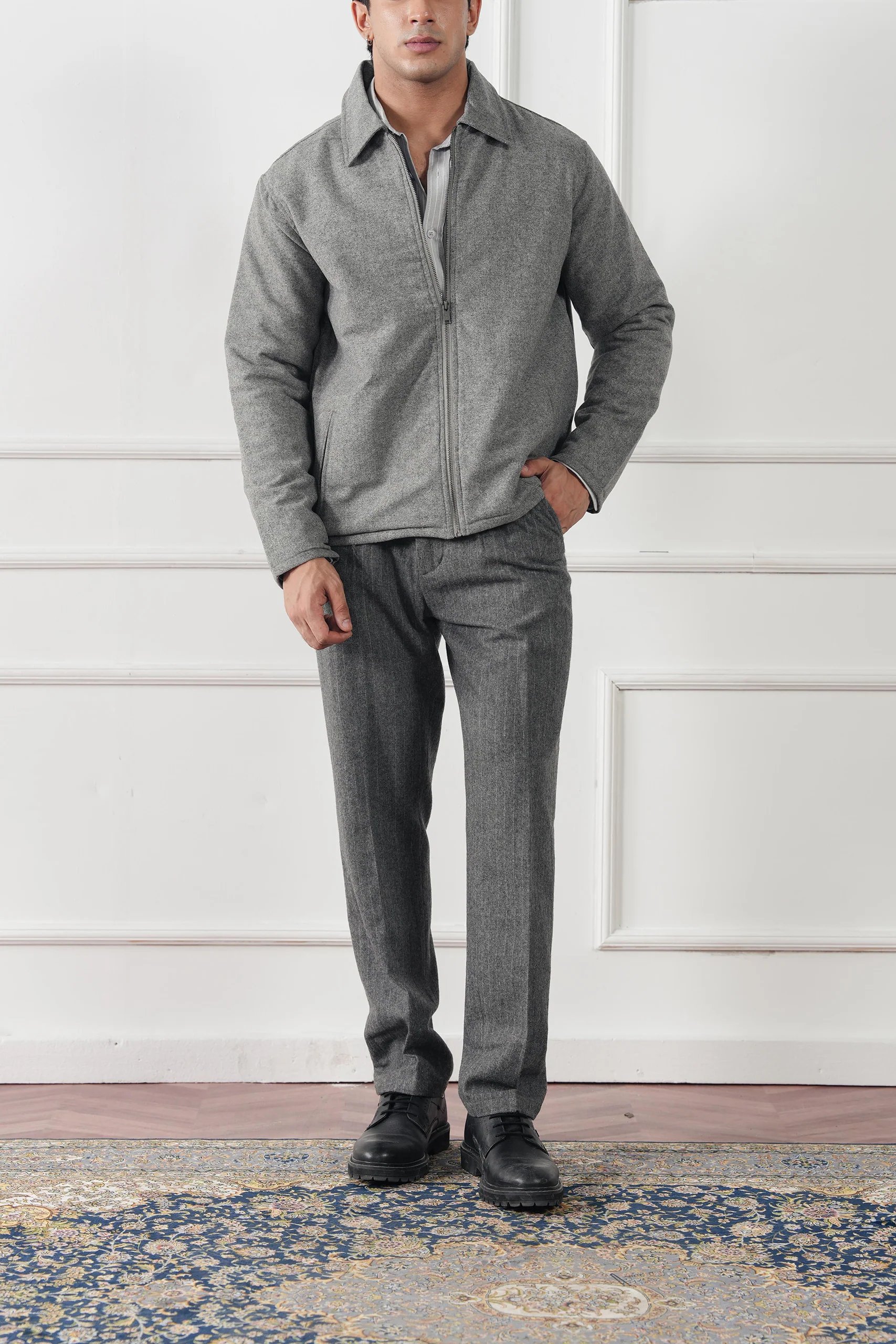 Striped Regular Fit Shirt (MCS-06) - Image 6