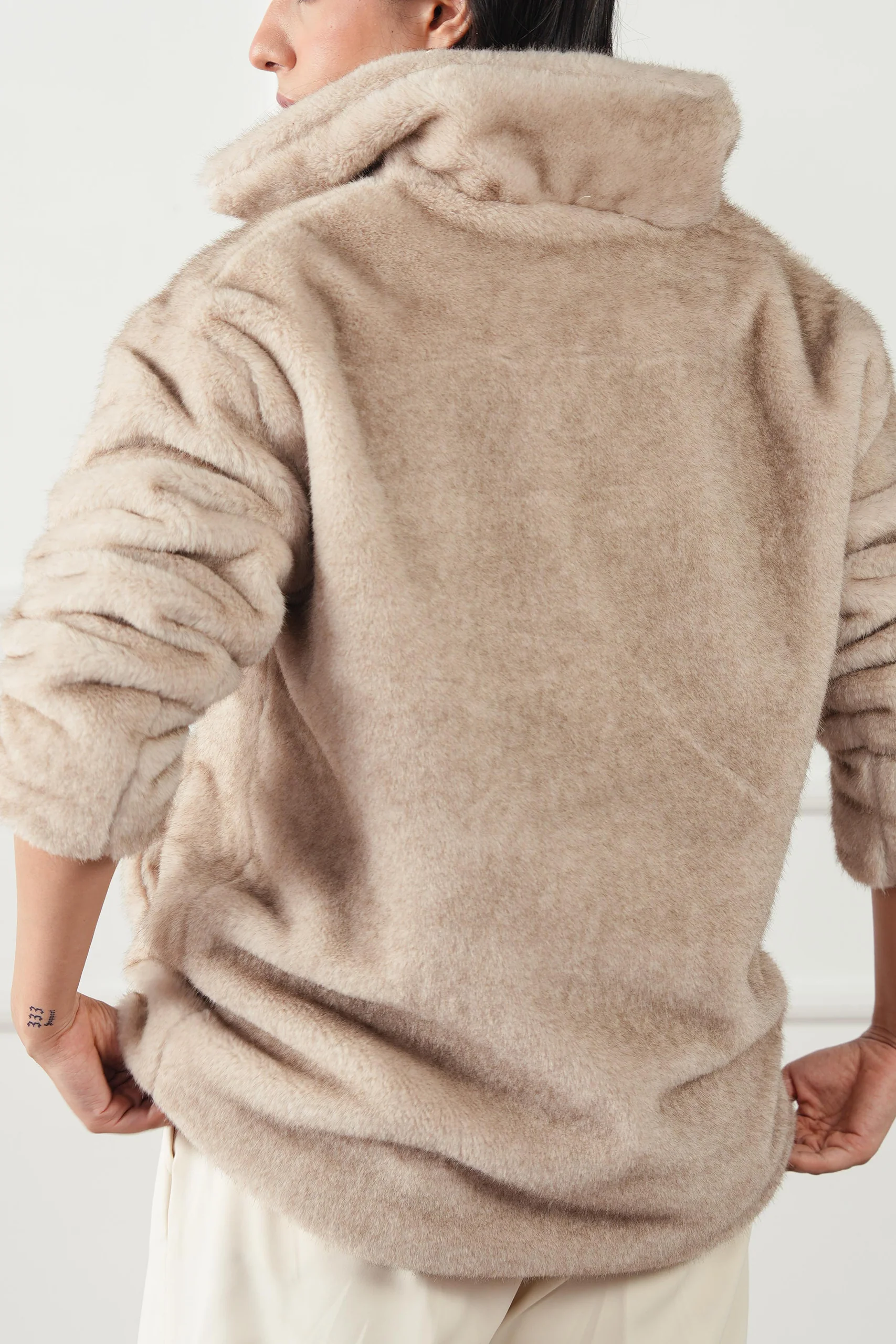 Teddy Fur Jacket (WFJ-01) - Image 6