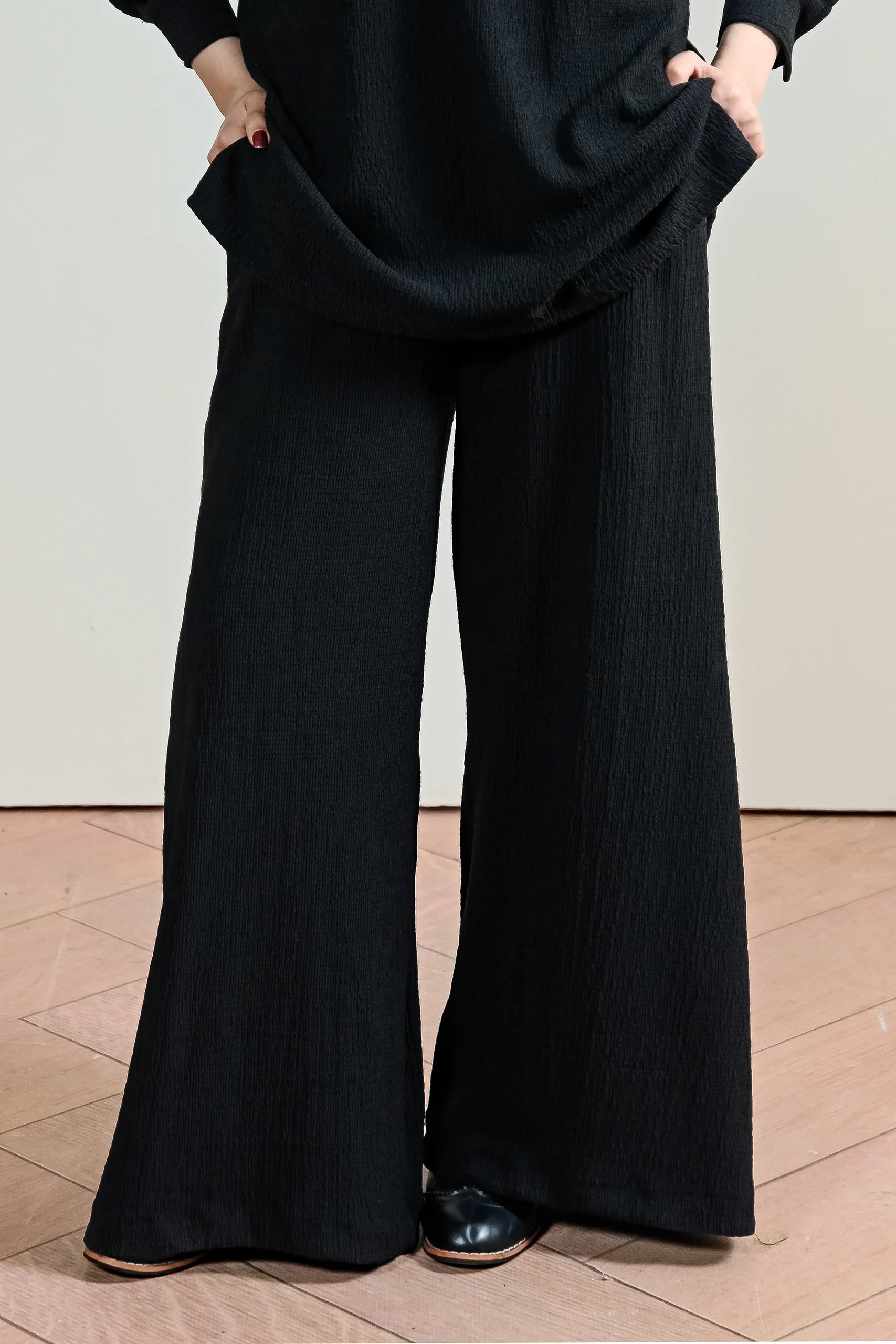 Textured Flared Trouser (WRT-06) - Image 4