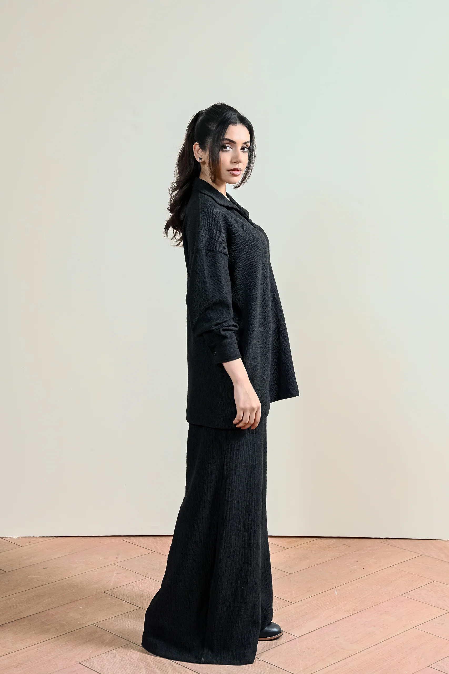 Textured Pullover Shirt (WCS-06) - Image 3