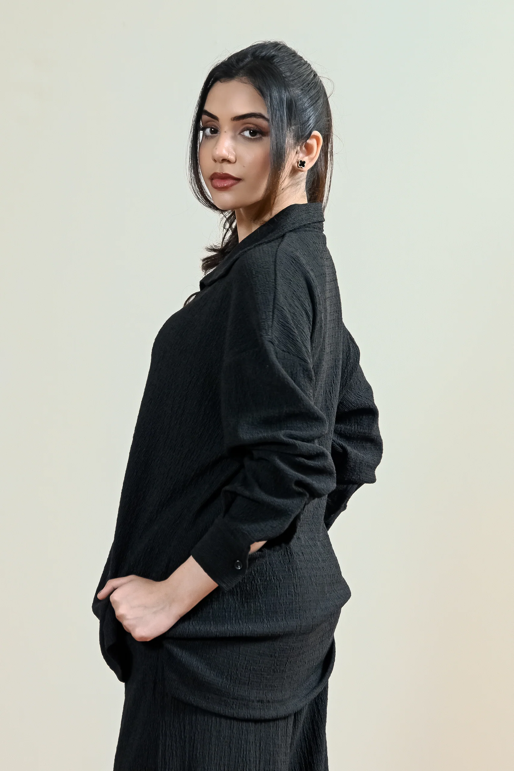 Textured Pullover Shirt (WCS-06) - Image 6