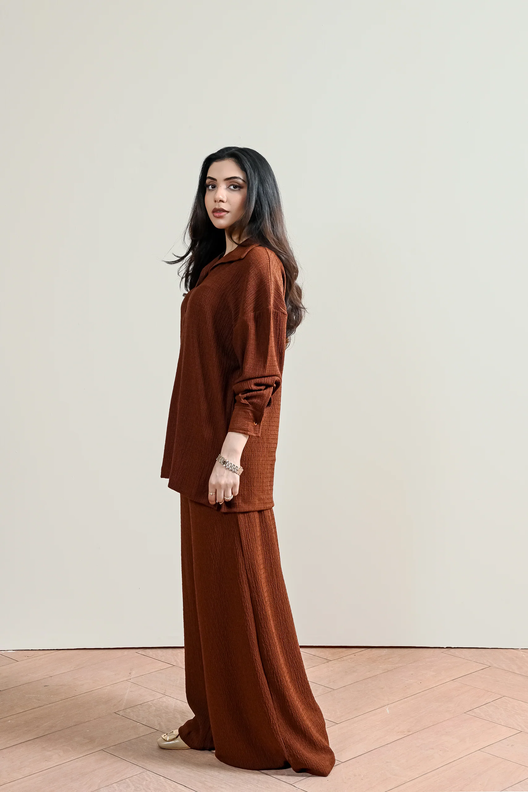 Textured Pullover Shirt (WCS-07) - Image 3