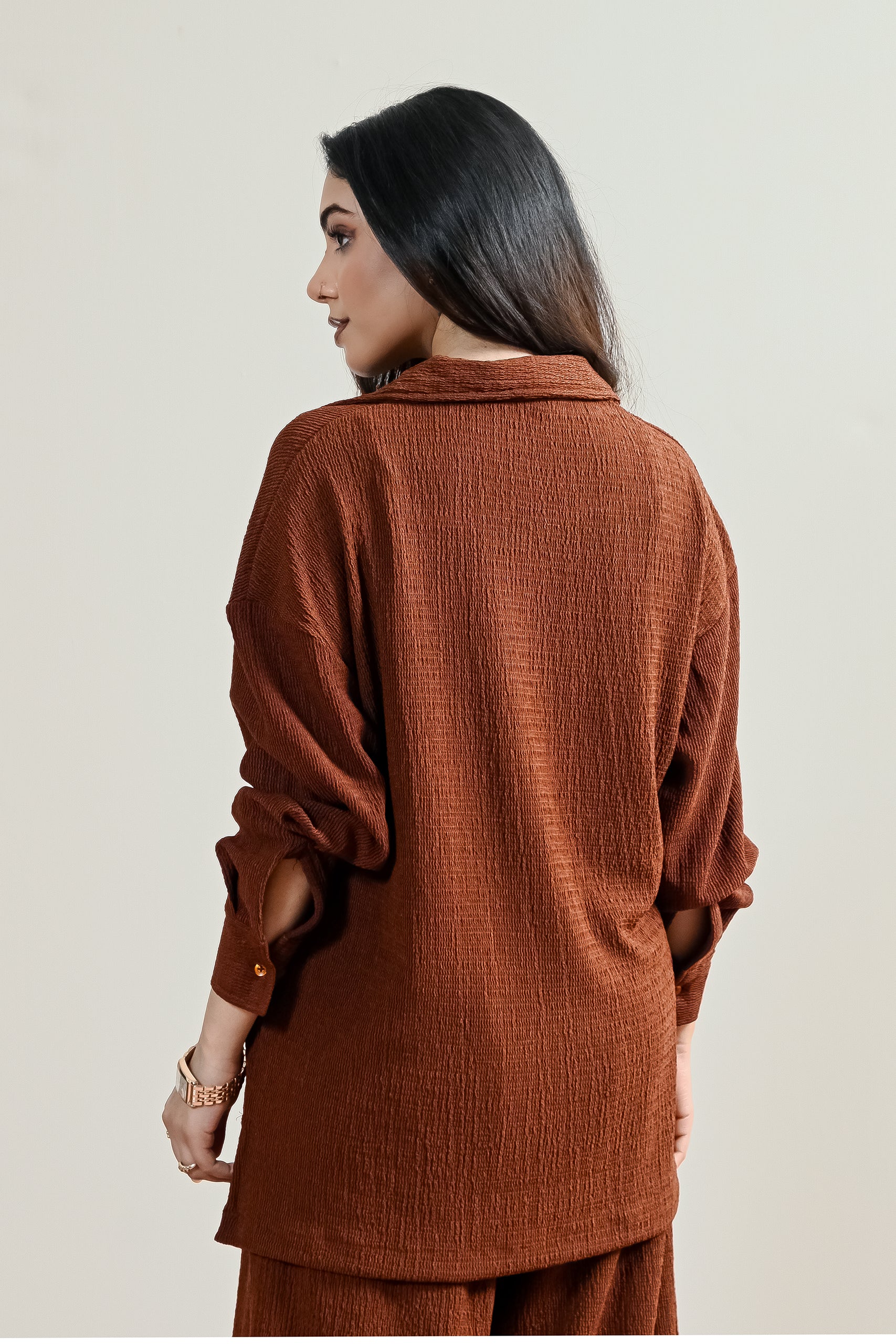 Textured Pullover Shirt (WCS-07) - Image 5