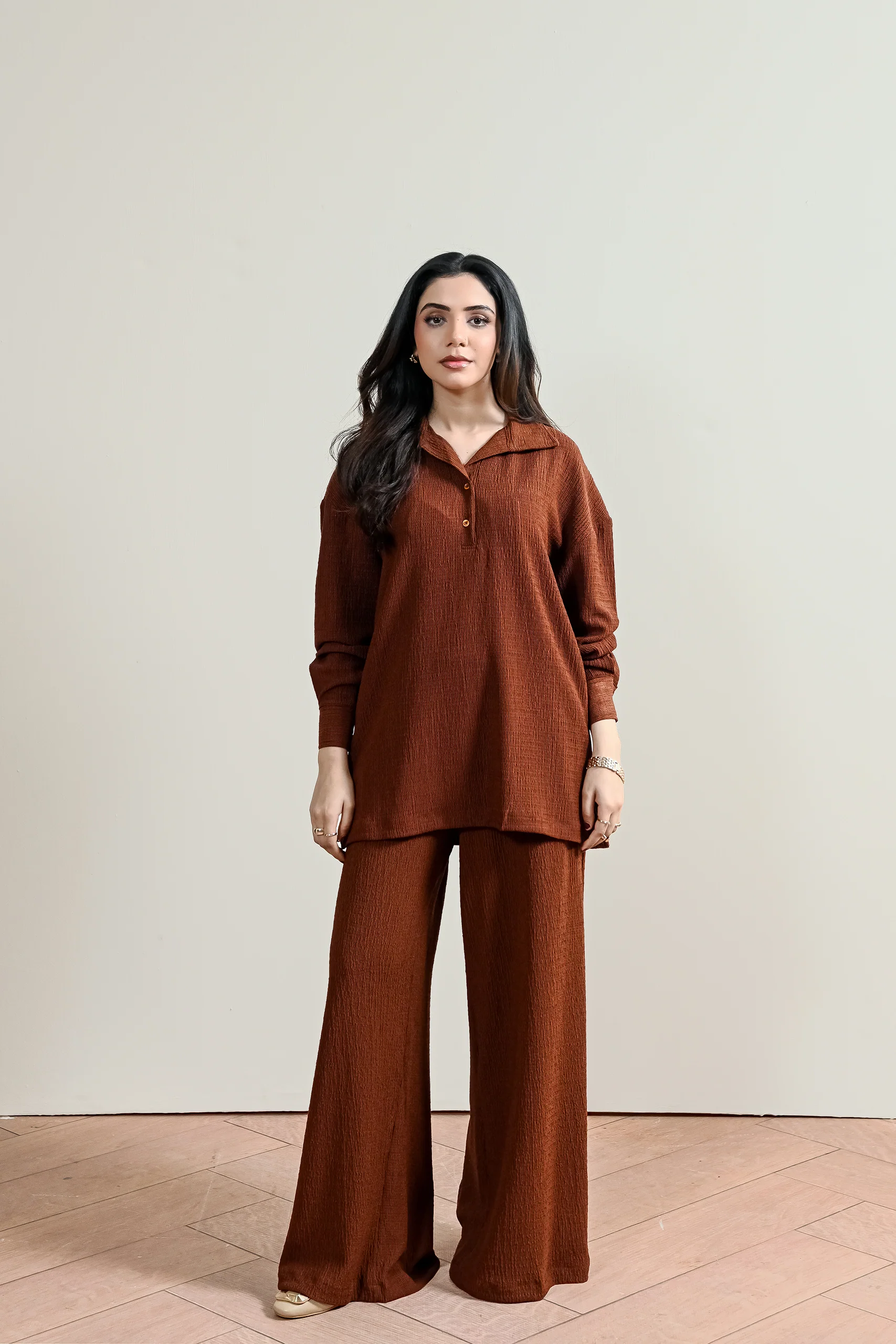 Textured Pullover Shirt (WCS-07) - Image 6