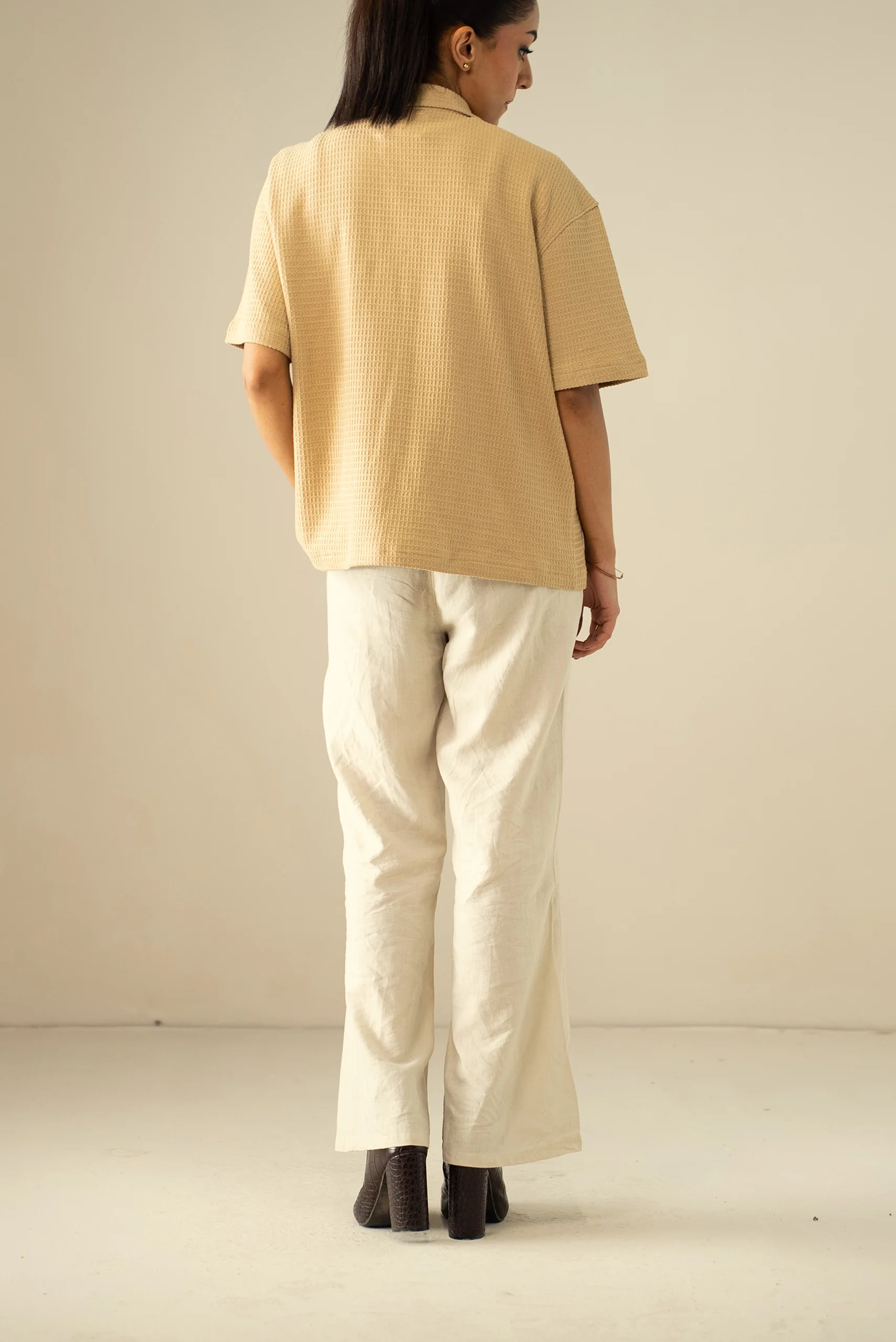 Waffle Knit Cuban Shirt (WBD-02) - Image 8