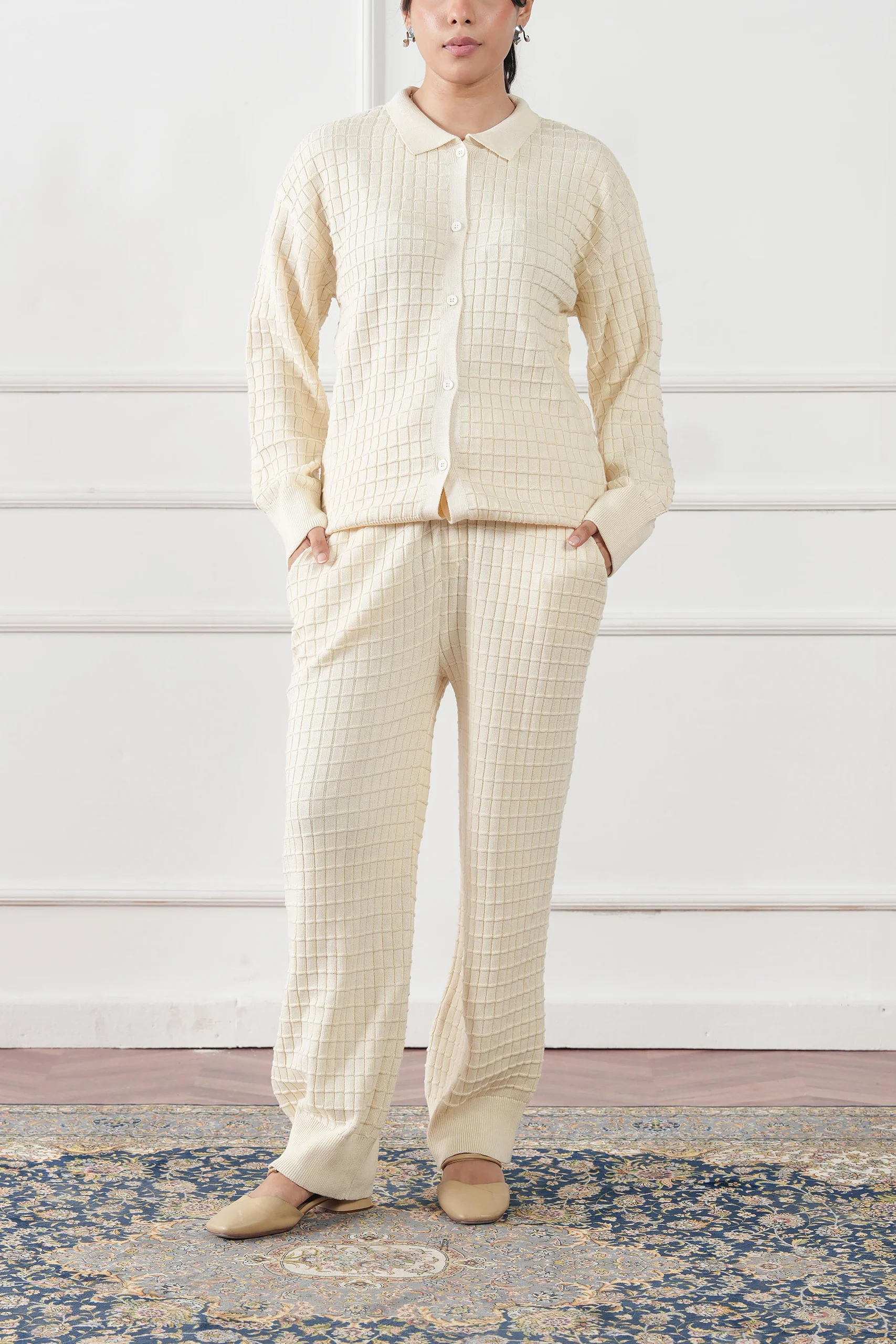 Waffle Knit Sweater (WKS-03) - Image 4
