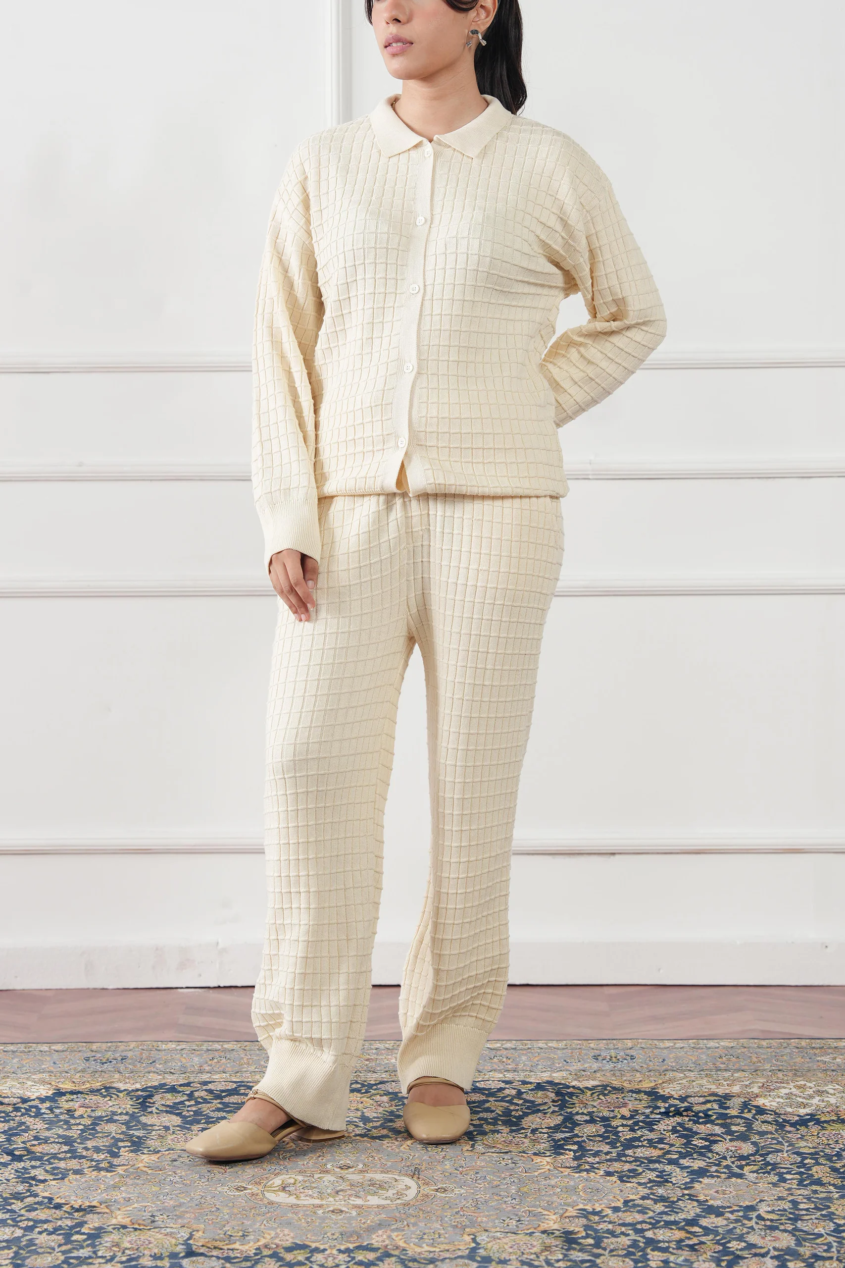 Waffle Knit Sweater (WKS-03) - Image 8